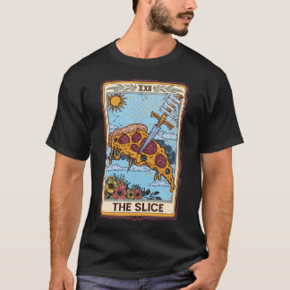 Camiseta Pizza Frita De Pizza Frita De Tarot Frita De Fatia