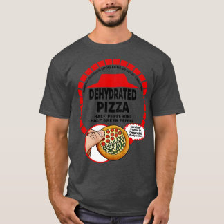 Camiseta Pizza Futurística Cifista Retro-Viagem da década d