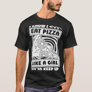 Camiseta Pizza Girl Italiana Comida Pizzeria Pizza