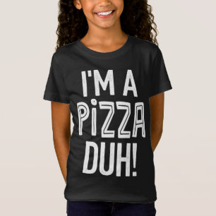 Camiseta PiZZA Halloween Fácil preguiçoso, sou um PiZA Duh