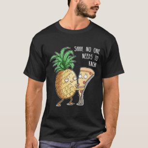 Camiseta Pizza Havaí I Pineapple Pizzeria Motif para Pizza