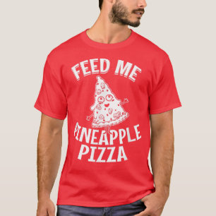 Camiseta Pizza Havaiana Pineapple Hawaii Comidas Engraçadas