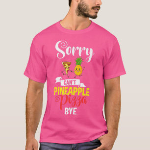 Camiseta Pizza Havaiana Pineapple Hawaii Comidas Engraçadas