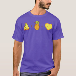 Camiseta Pizza Hawaii Design para Pineapple Pizza Lover