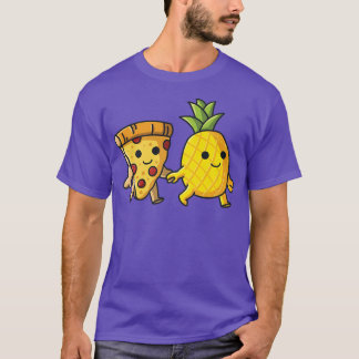 Camiseta Pizza Hawaii Pineapple e Pizza Love
