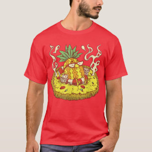 Camiseta Pizza Hawaii Pineapple Pizza Comida 16553252
