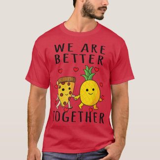 Camiseta Pizza Hawaii Pineapple Pizza Comida T-Shirt