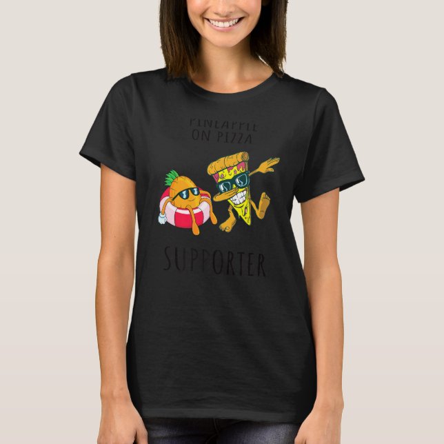 Camiseta Pizza Hawaii Pineapple Pizza Food  7 (Frente)