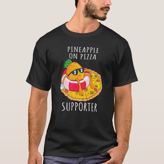 Camiseta Pizza Hawaii Pineapple Pizza Food  9 (Frente)