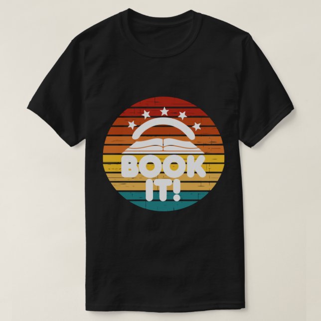Camiseta Pizza Hut Book It (Frente do Design)