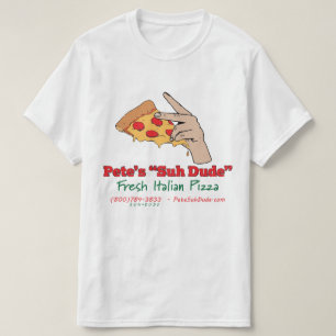 Camiseta Pizza italiana fresca do gajo do Suh de Pete