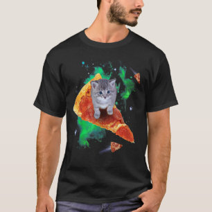 Camiseta Pizza Italiana Gato Amante Gato Adestrador Animal