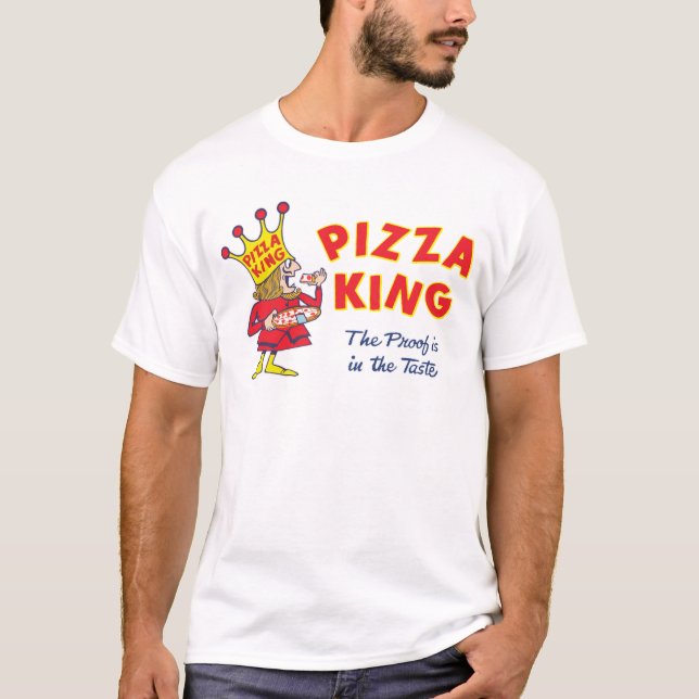 CAMISETA PIZZA KING (Frente)