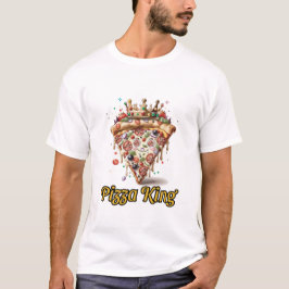 Camiseta Pizza King, pizzaria amante