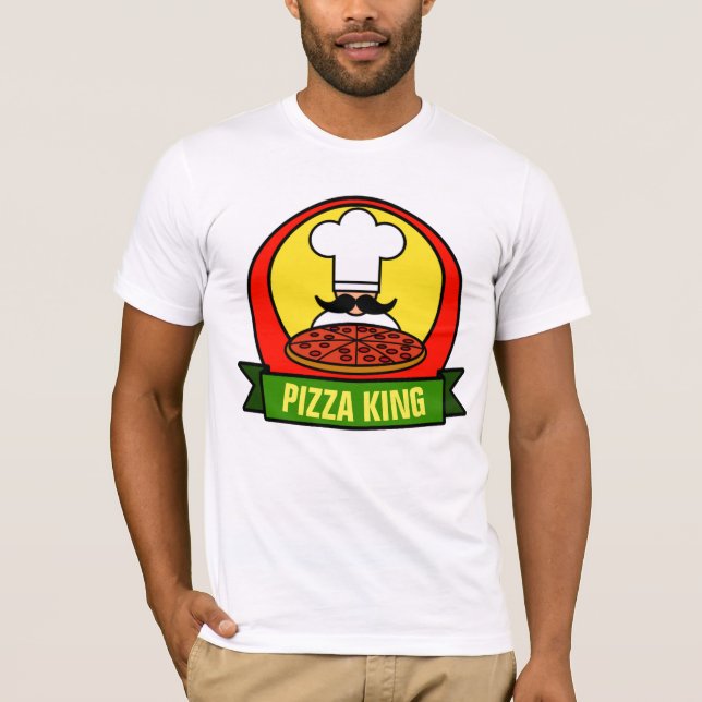 CAMISETA PIZZA KING T-SHIRTS (Frente)