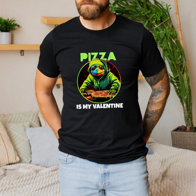 Camiseta Pizza Love Anti Valentine Trendine Engraçado Prese (Criador carregado)
