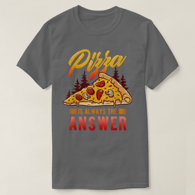 Camiseta Pizza Lover E Pizza Malhação Para Pizza É Sempre (Frente do Design)
