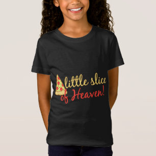 Camiseta Pizza Lover Pequena Fatia do Céu Eu Amo PIZZA ou