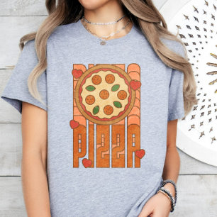 Camiseta Pizza Lover, Pizza Engraçada, Retro Pizza