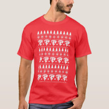 Pizza Lover Ugly Christmas Sweater Impressão
