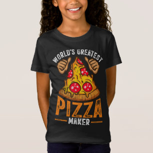 Camiseta Pizza Maker Baker World's Greatest Pizza Maker