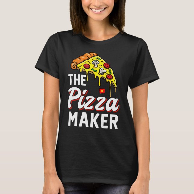 Camiseta Pizza Maker Baker World's Greatest Pizza Maker (Frente)