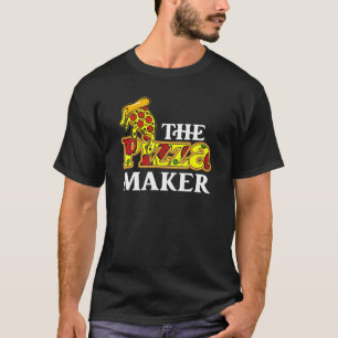 Camiseta Pizza Maker Fast Comida Pizza Fazer Pizza