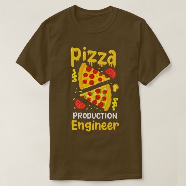 Camiseta Pizza Maker Pizza Baker (Frente do Design)