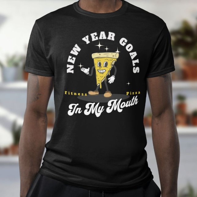 Camiseta Pizza malhação Na Minha Boca - Resolução de Ano No (Criador carregado)