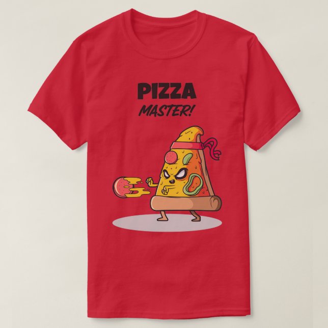 Camiseta Pizza Master (Frente do Design)