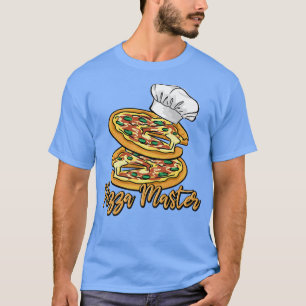 Camiseta Pizza Master Comida Italiana Chef 21954190