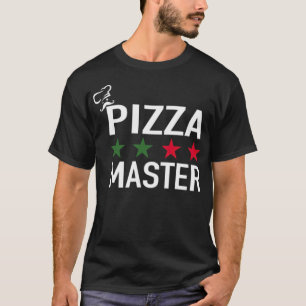 Camiseta Pizza Master Pizza Chef comida de pirata cozida it