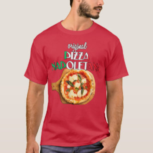 Camiseta Pizza melhor Margherita original pizza napolitana
