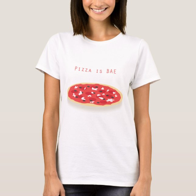 Camiseta Pizza mim (Frente)