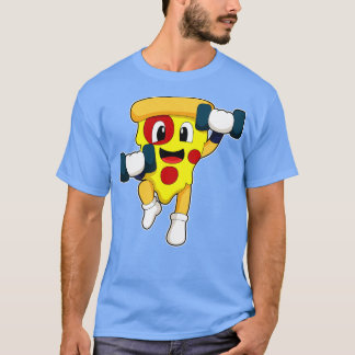 Camiseta Pizza na Malhação com Dumbbels