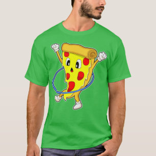 Camiseta Pizza na Malhação com pneus de Malhação