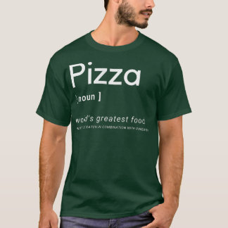Camiseta Pizza Noun