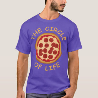 Camiseta Pizza O Círculo Da Vida 24474527