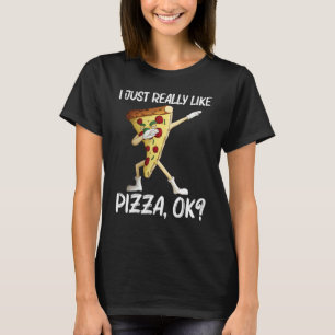 Camiseta Pizza Para Homens Mulheres Fatia de Pizza Comida I