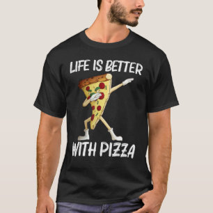 Camiseta Pizza Para Homens Mulheres Fatia de Pizza Comida I
