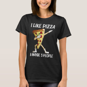 Camiseta Pizza Para Homens Mulheres Fatia de Pizza Comida I