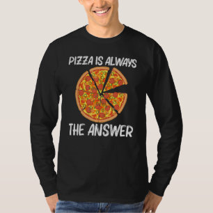 Camiseta Pizza Para Homens Mulheres Fatia De Pizza Italiana