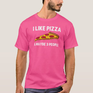 Camiseta Pizza Para Homens Pizza De Comida Italiana Peppero