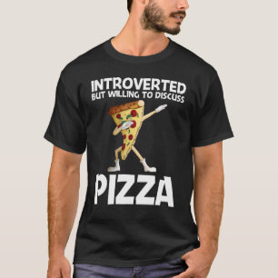 Camiseta Pizza Para Homens Pizza Fatia Comida Italiana