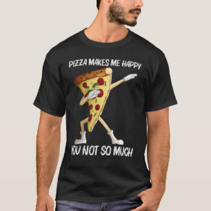 Camiseta Pizza Para Homens Pizza Fatia Lover De Comida Ital