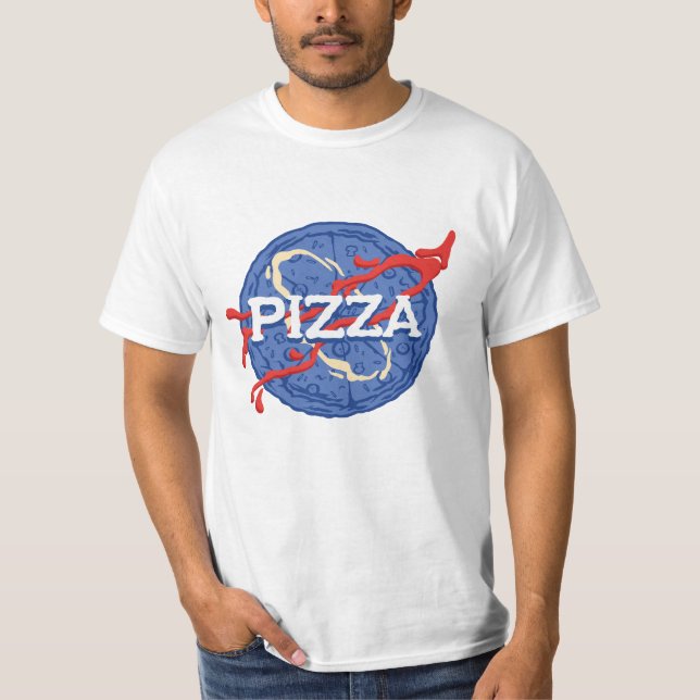 CAMISETA PIZZA PARODY PATTERE (Frente)
