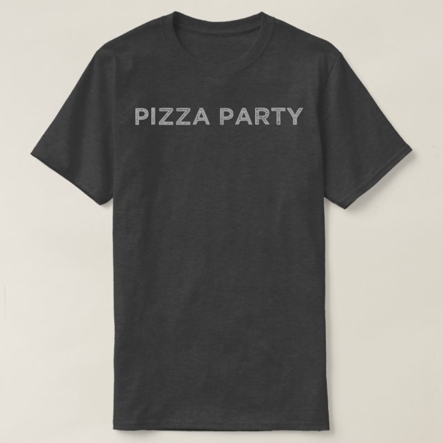 Camiseta Pizza Party4228 (Frente do Design)