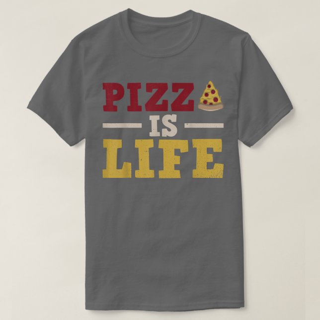 Camiseta Pizza Party Pizza É Um Chefs De Pizza Vida (Frente do Design)