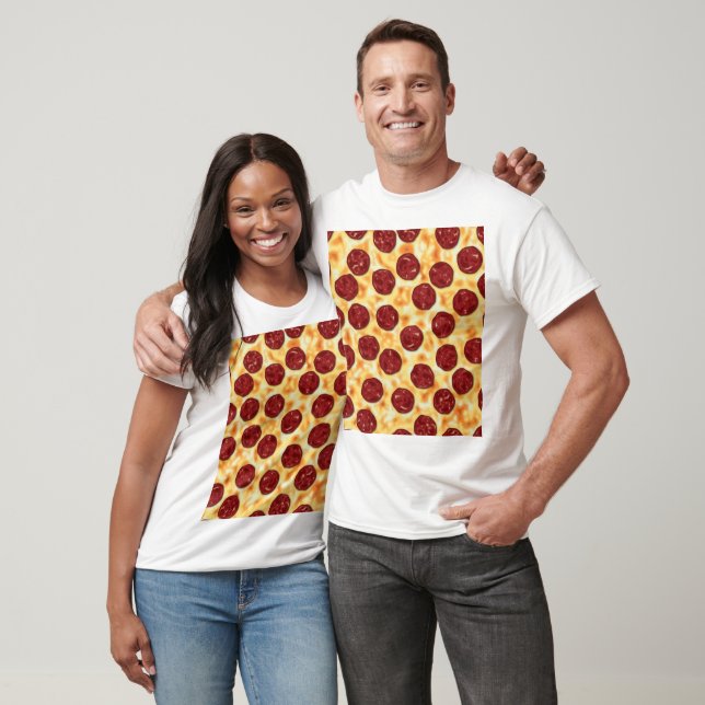 Camiseta Pizza Pepperoni (Unissex)