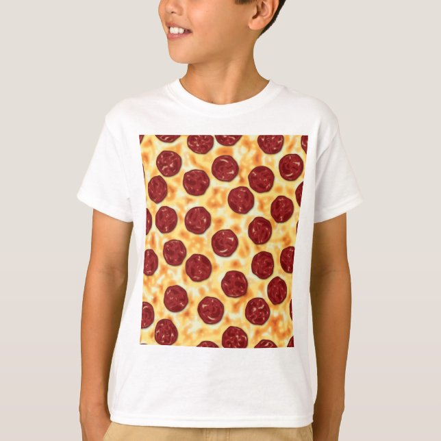 Camiseta Pizza Pepperoni (Frente)